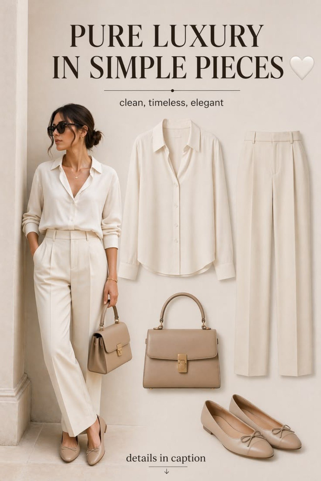 Ultimate Tonal Minimalism inspirational outfit image